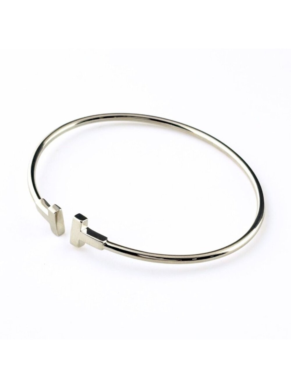 Tiffany & Co T Wire Bangle Bracelet